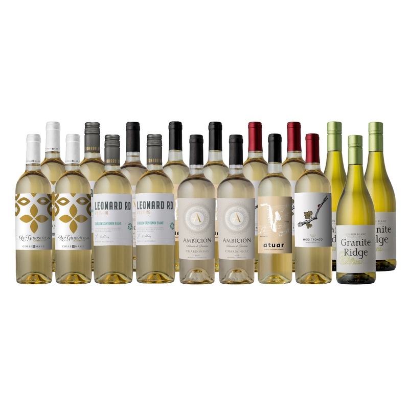 Groupon Top 18 Wines of 2020 Vineyard 18-Pack – White