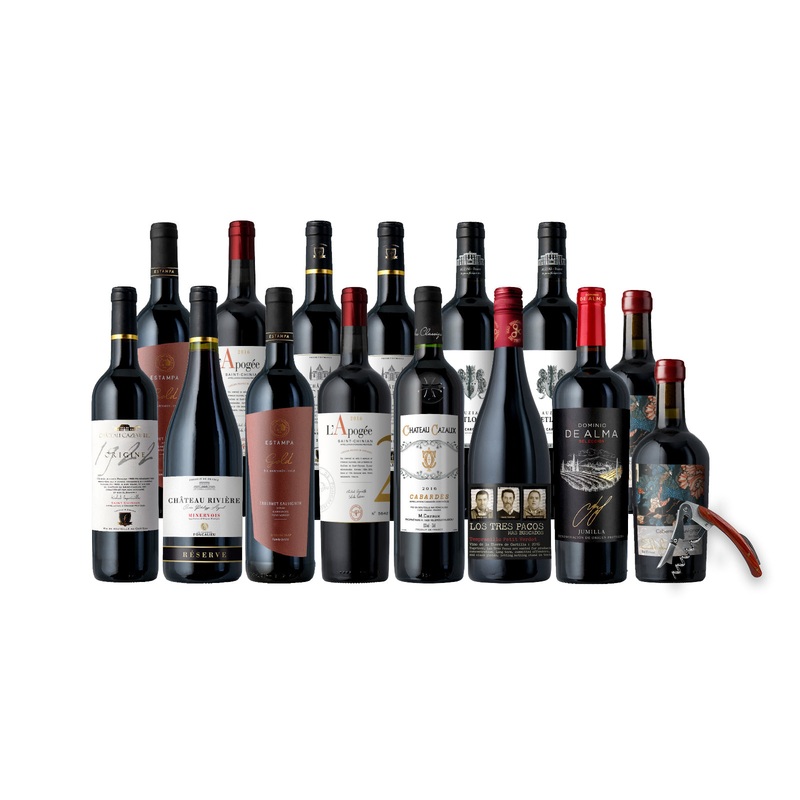 UPGRADE: Groupon Cellar Red 15-Pack + Gift Bags