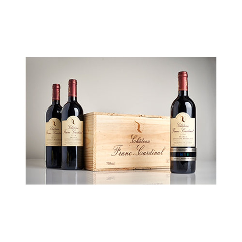 Groupon 2021 Chateau Franc-Cardinal 12-Pack + Thermometer