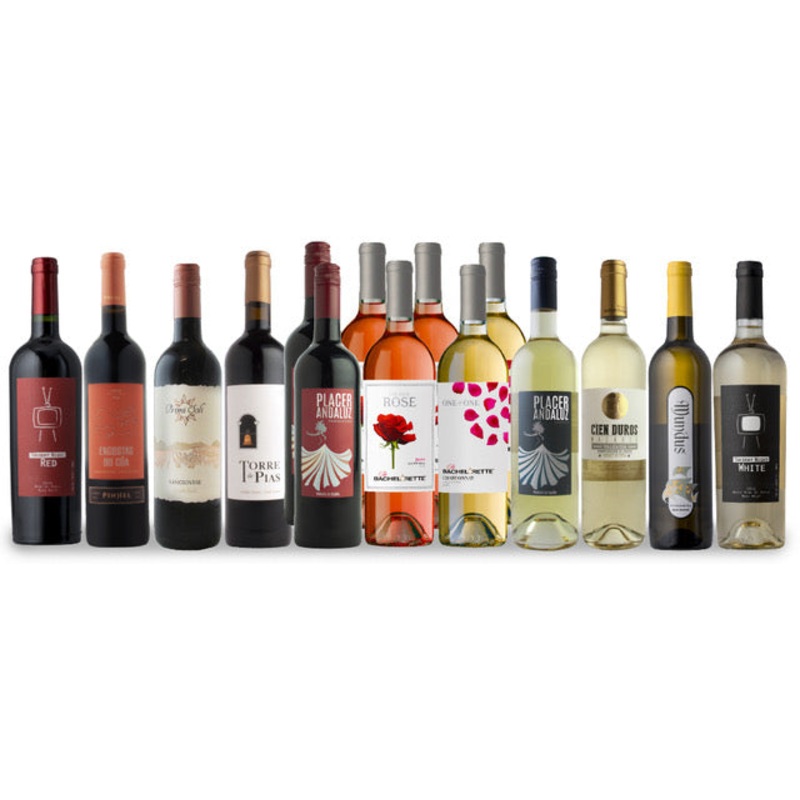 Groupon Splash Wines for the Holiday 15-Pack – Red + Wine Thermometer