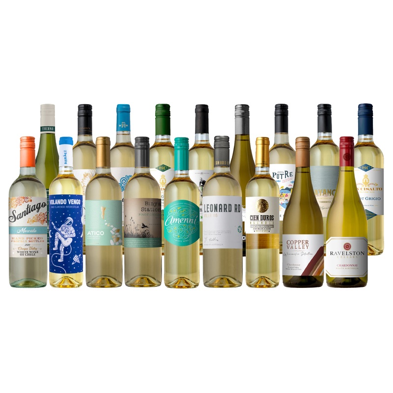 Groupon Ultimate White Wine Sampler 18-Pack