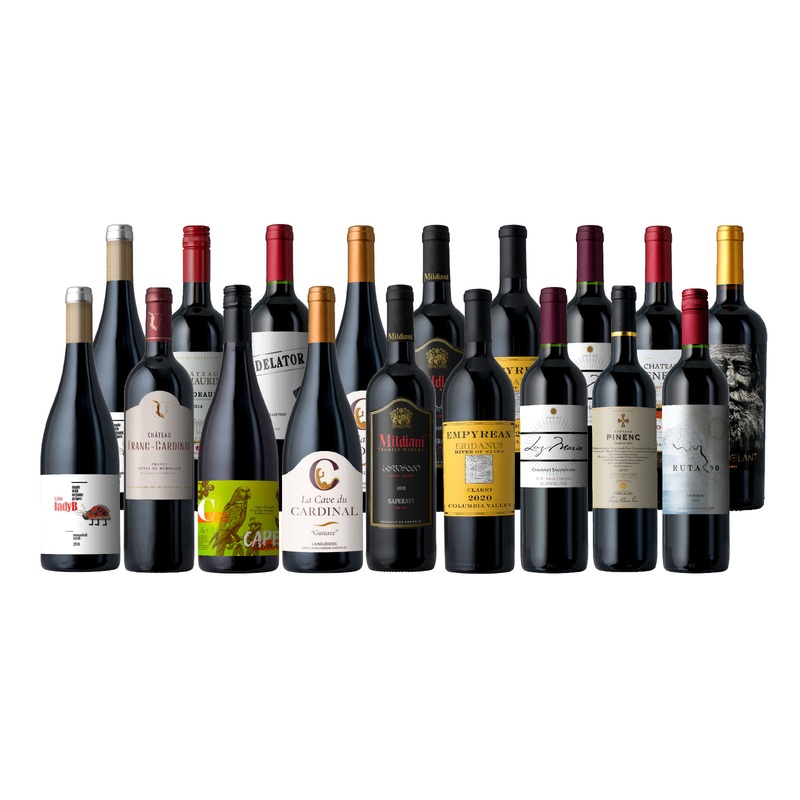 UPGRADE: Groupon Premium Reds with Critics Trio 18-Pack
