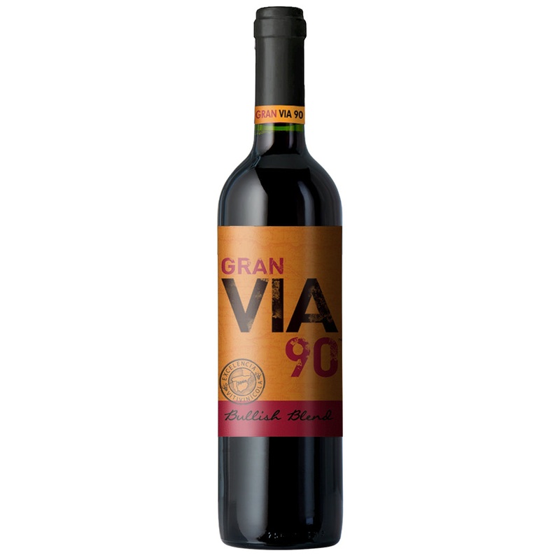 Gran Via 90 Bullish Red Blend 2016