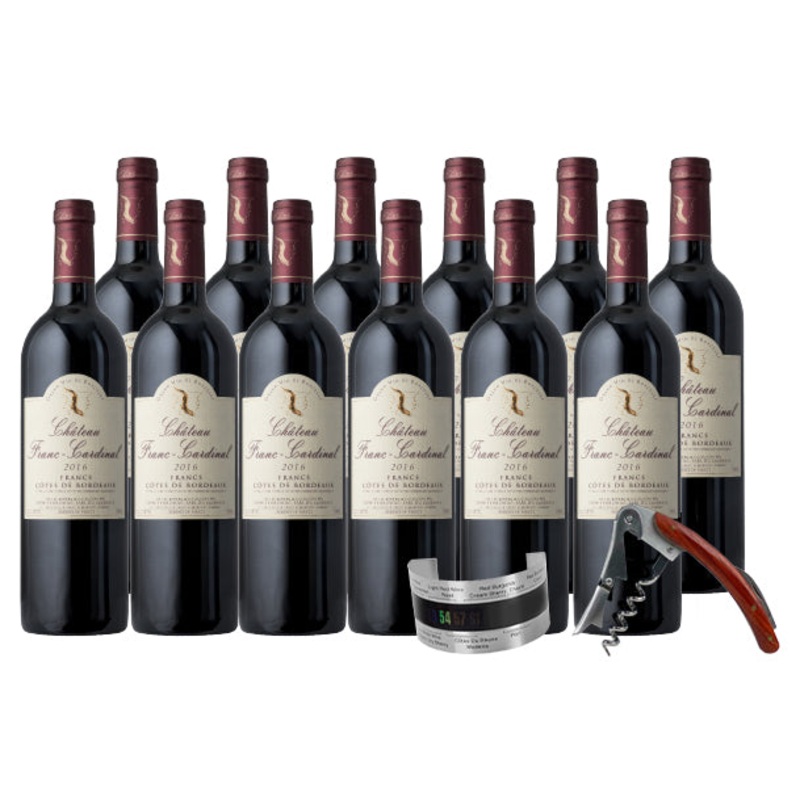 It’s Back Celebration: Chateau Franc-Cardinal 12-Pack + 2 FREE Gifts