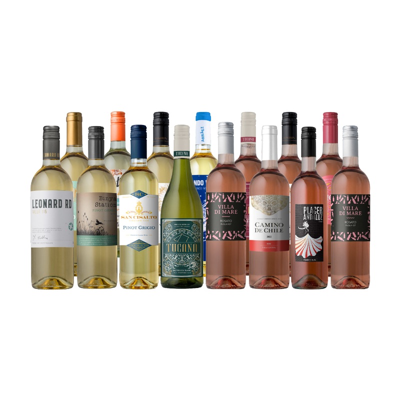 Super Sippers White & Ros 15-Pack