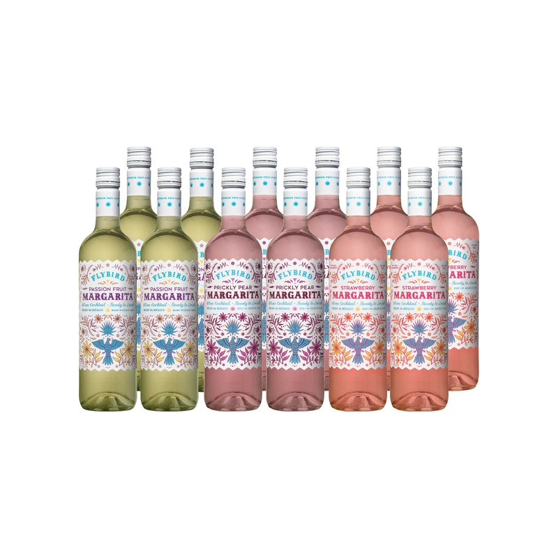 The Flybird Margarita Sampler|6-Pack – $11.95 Per Bottle|12-Pack – Just $9.95 Each!