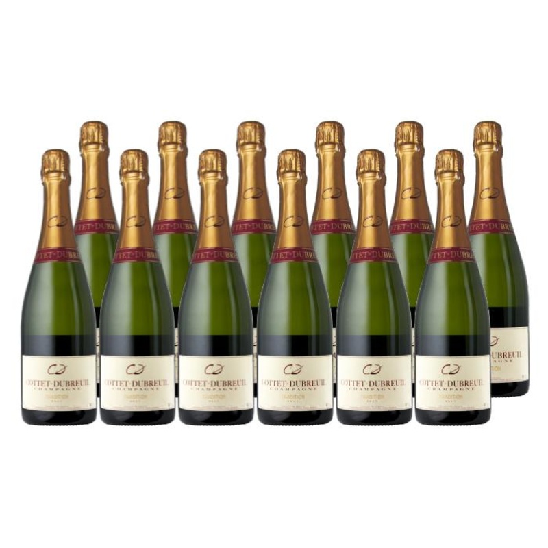 Cottet Dubreuil Champagne Case Special 12-Pack