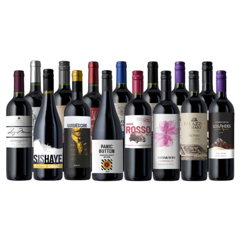 Red Wines to Pair With Chocolate 15-Pack