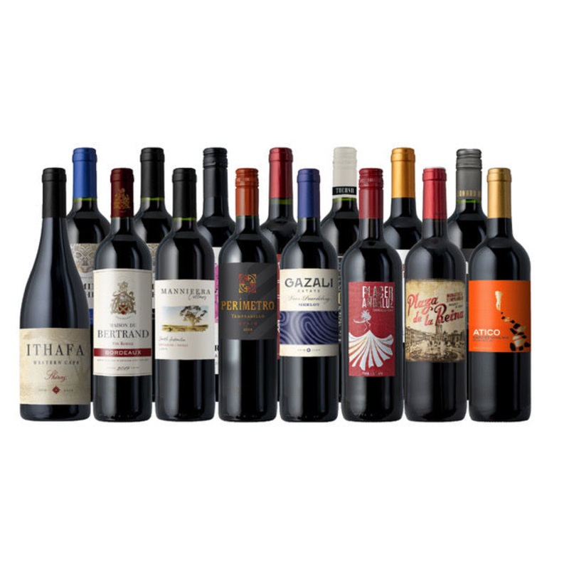 Red Wines to Pair With Chocolate 15-Pack CA