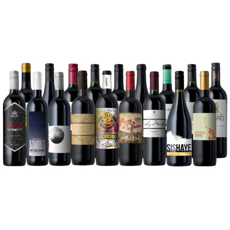 The Biggest Red Wine Sale Ever 18-Pack