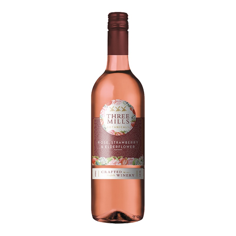 Three Mills Botanicals Rose/Strawberry/Elderflower