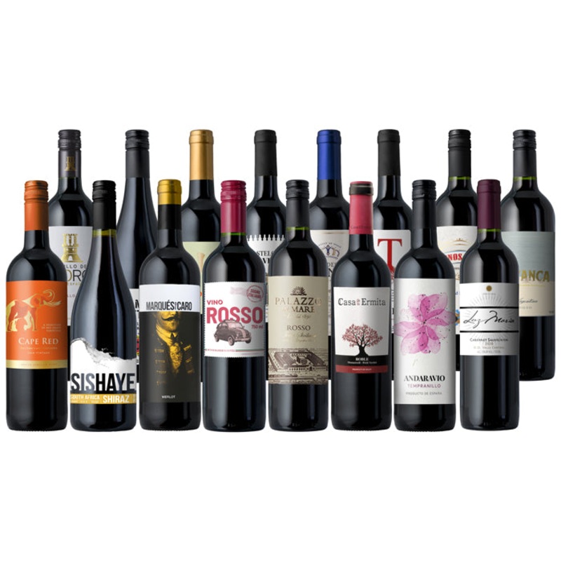 March Madness Red Wine 16-Pack