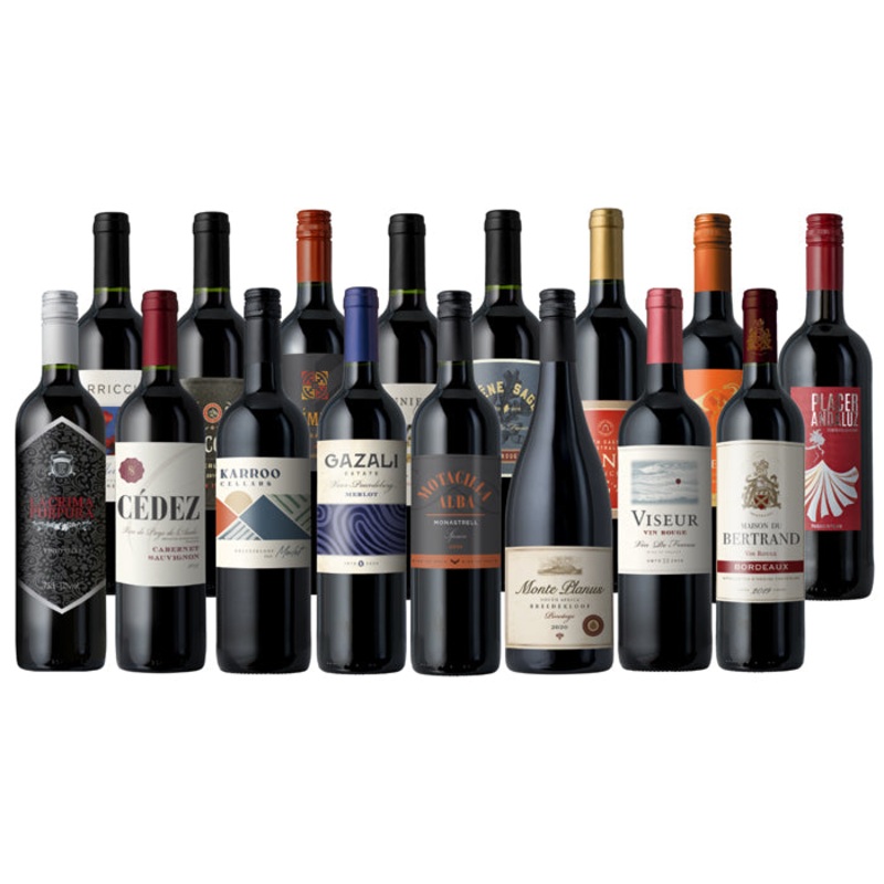 March Madness Red Wine 16-Pack V