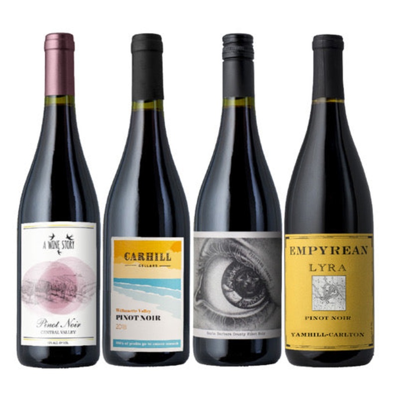 The American Connoisseur Pinot Noir 4-Pack
