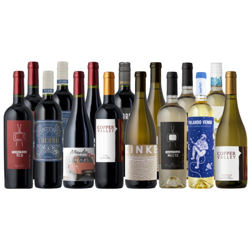 UPGRADE: Valentine’s Vineyard Favorites 15-Pack + $20 Splash Cash Back CA
