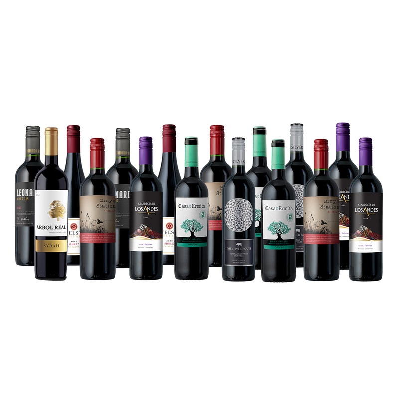 The $6.99 Shiraz, Syrah Hurrah 15-Pack + FREE Magnum Syrah!