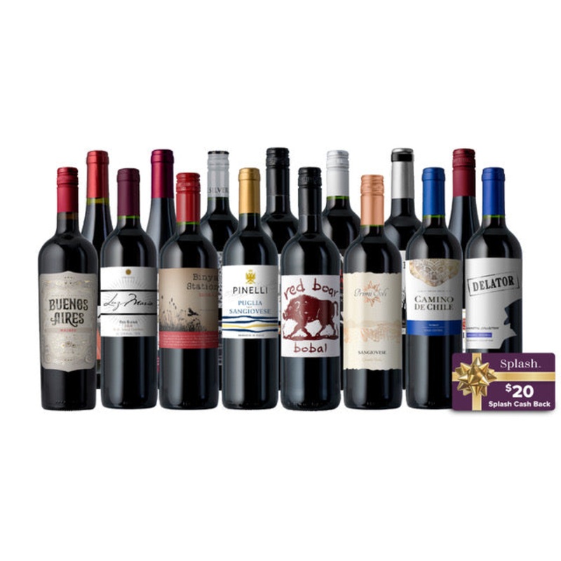 UPGRADE: Cookout Vineyard Reds + $20 Cash Back