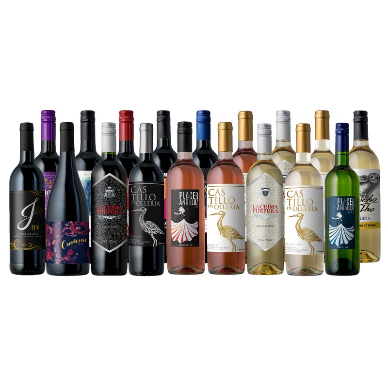$5.55 Wines – 21,000 5-Star Reviews 18-Pack!