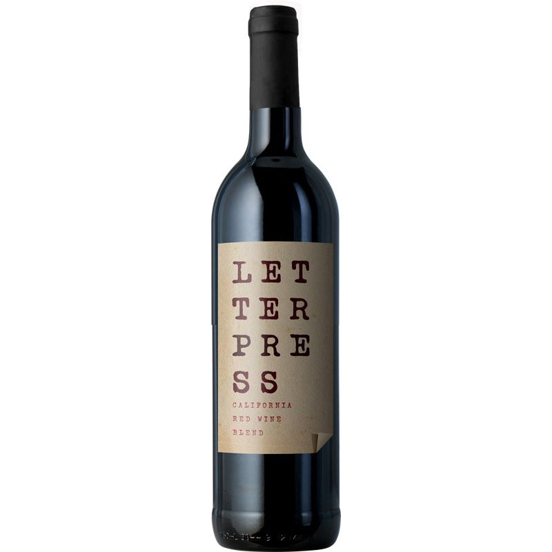 Letter Press California Red Blend