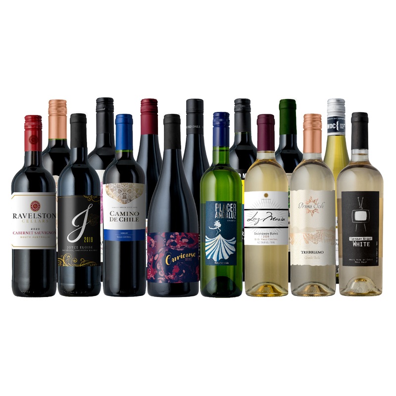 Most Famous Grapes 15-Pack|Mixed|All-Red|All-White