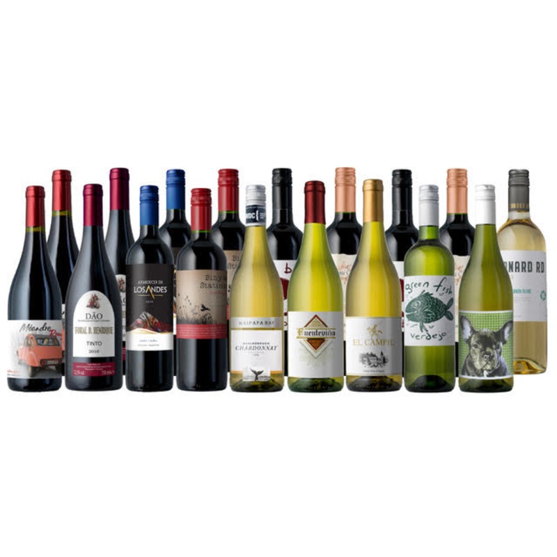 One Day Only Vineyard 18-Pack|Mixed|All-Red|All-White