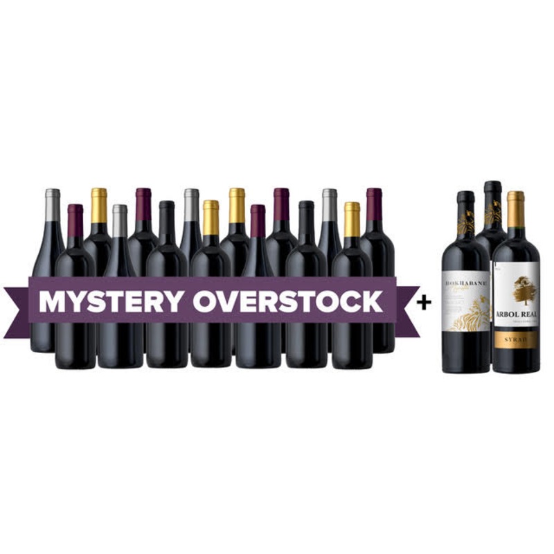 Overstock Week: Mystery Reds 15-Pack + 3 FREE Magnum Bottles