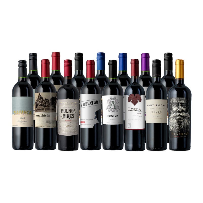 Mad About Malbec for the Holidays 15-Pack
