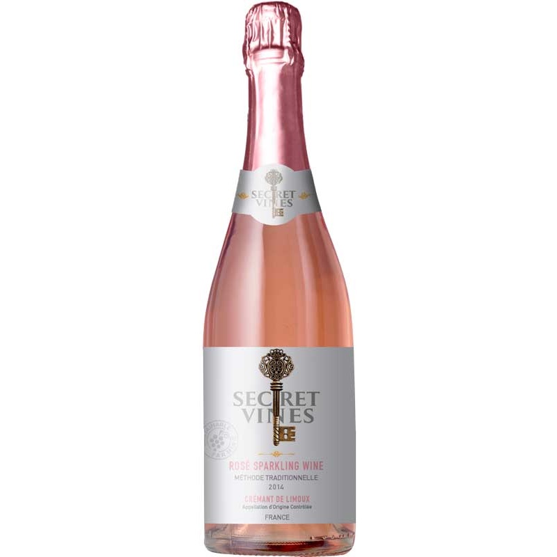 Secret Vines Cremant de Limoux Rose 2017