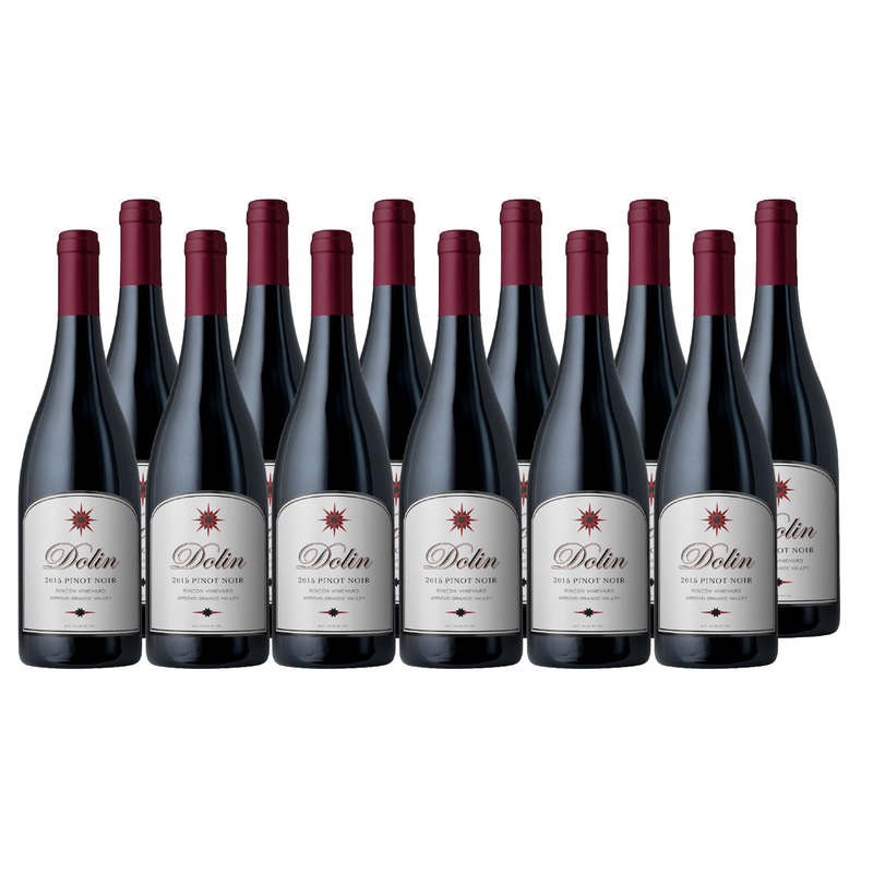 100 CASES AVAILABLE:  BUY 4, GET 8 FREE 2015 Dolin Rincon Vineyard Pinot Noir