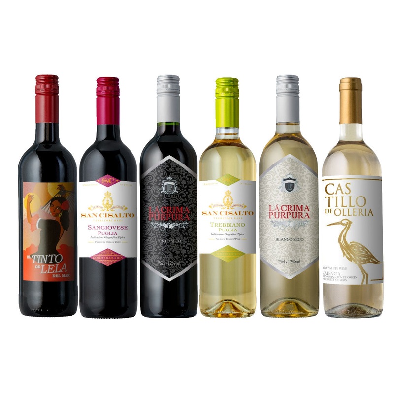 Alaska Day $49 6-Pack!|Mixed|All-Red|All-White|W/ PET Bottle|Glass Only