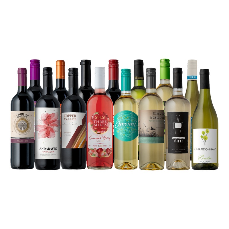 Around the World in 15 Wines!|Mixed