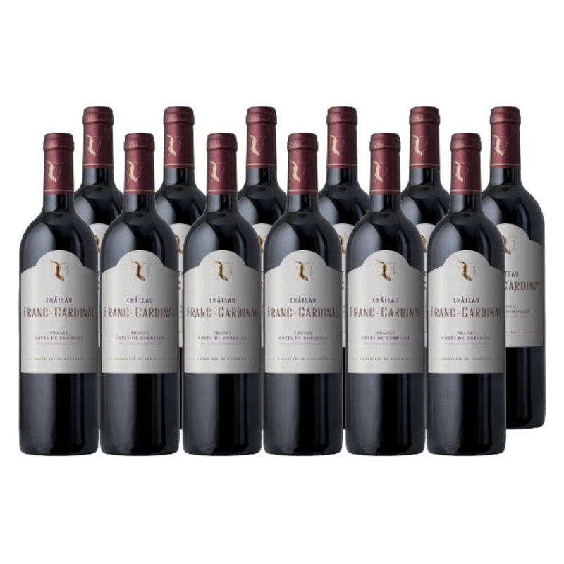 END OF VINTAGE: 2019 Chateau Franc Cardinal Bordeaux 12-Pack!