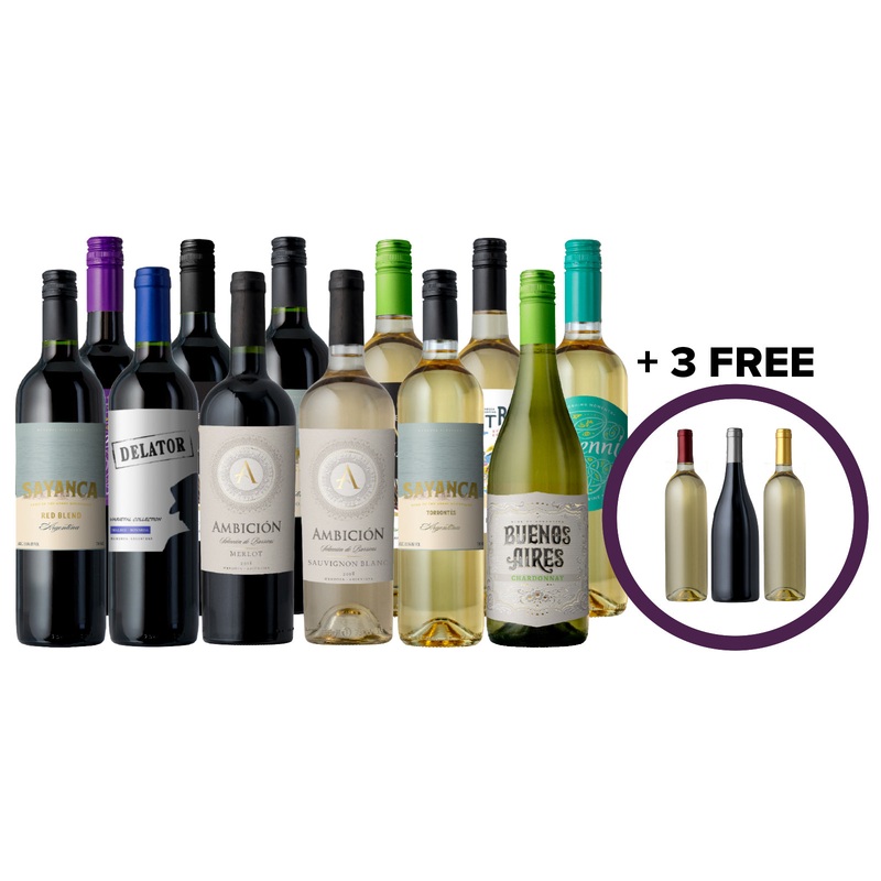 The Amazing Argentina Case + 3 FREE Mystery Bottles!