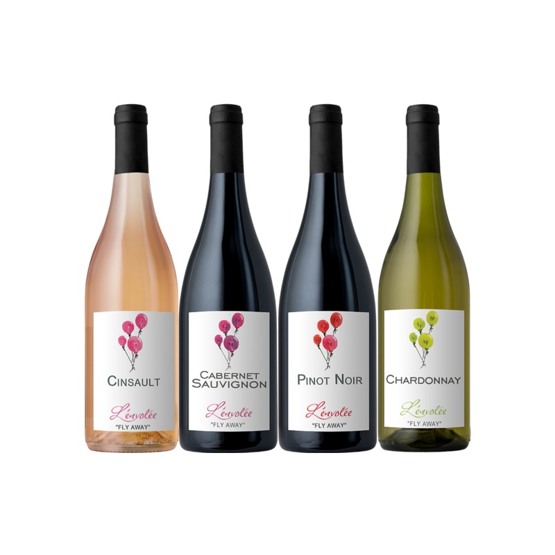 Vine Oh! Fly Away to France 4-Pack