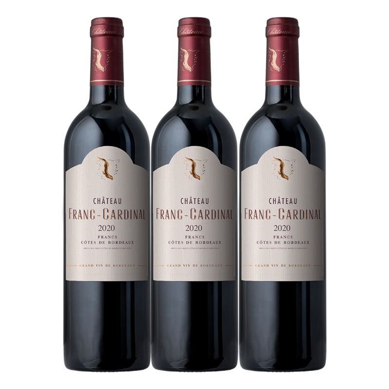 GET 3 FOR THE PRICE OF 1: 2020 Chateau Franc-Cardinal