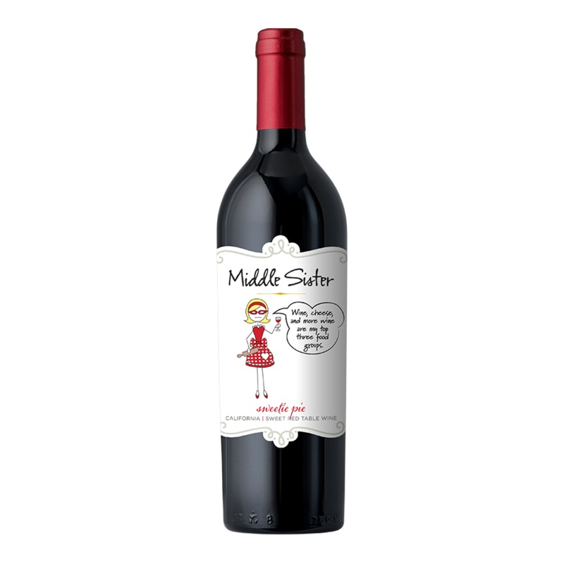 Middle Sister Red Wine California NV