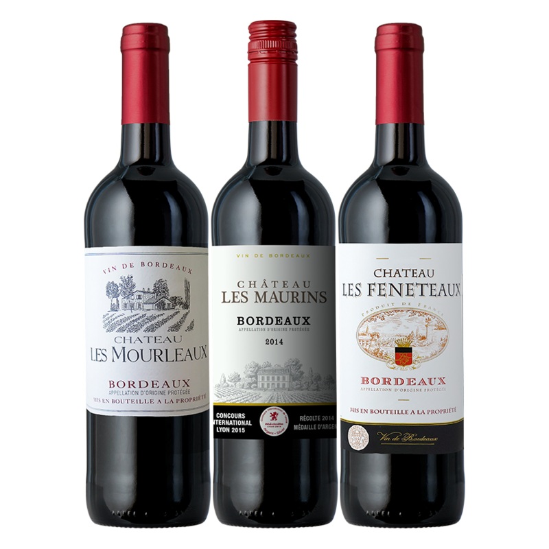 SAVE 54% – Add the Bordeaux Chateaux Trio!