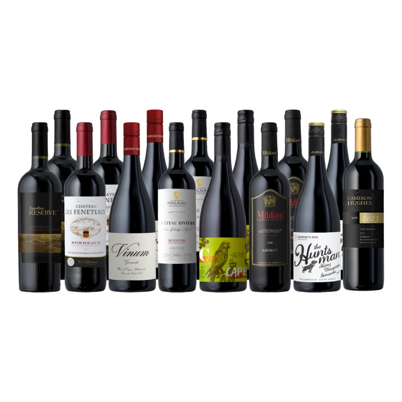 SPLURGE & SAVE: New Year’s Top Shelf REDS-olution 15-Pack