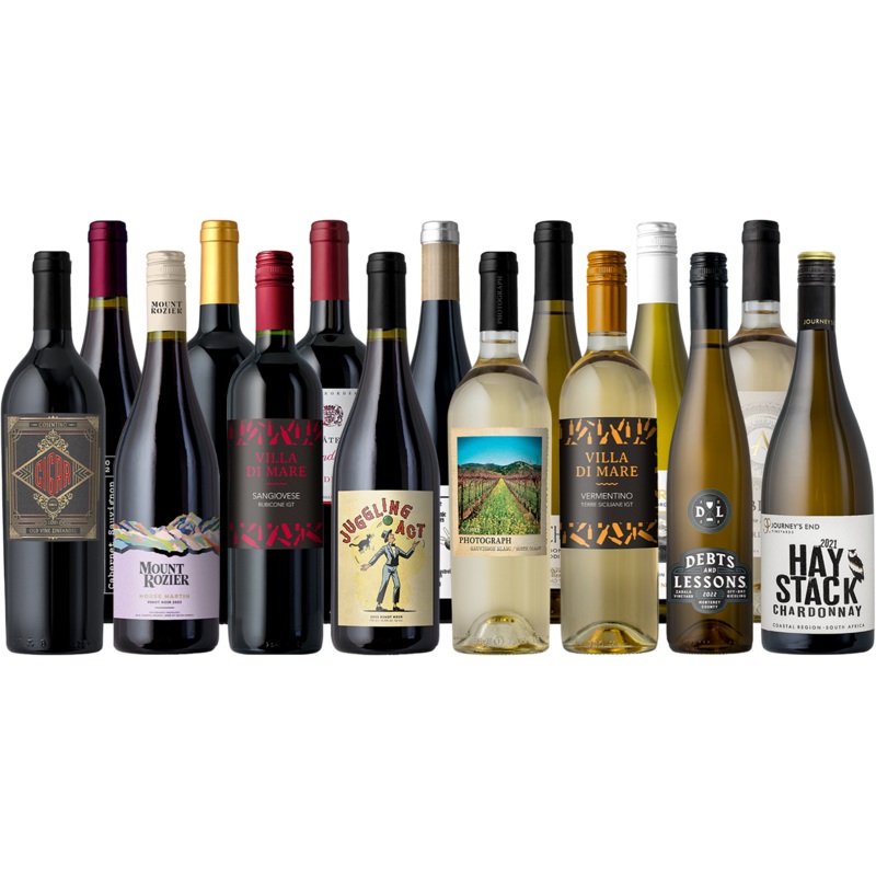 $250 INSTANT Rebate – Premium Wine 15-Pack