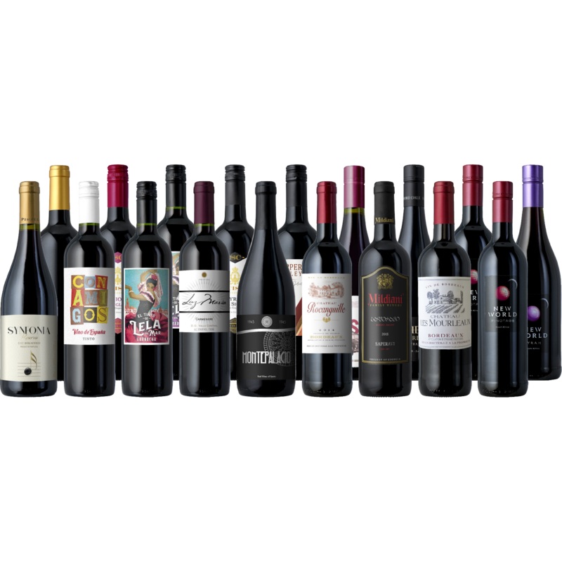 Red Wine Roundup 18-Pack