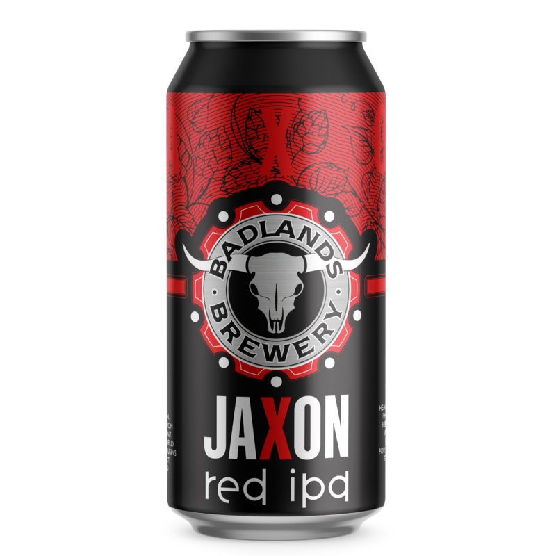 Badlands Brewery ‘Jaxon Red IPA 440ml’ Case (16 Cans)