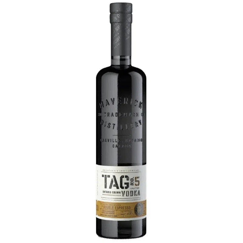 TAG Double Espresso Vodka (750mL), Maverick Distillery