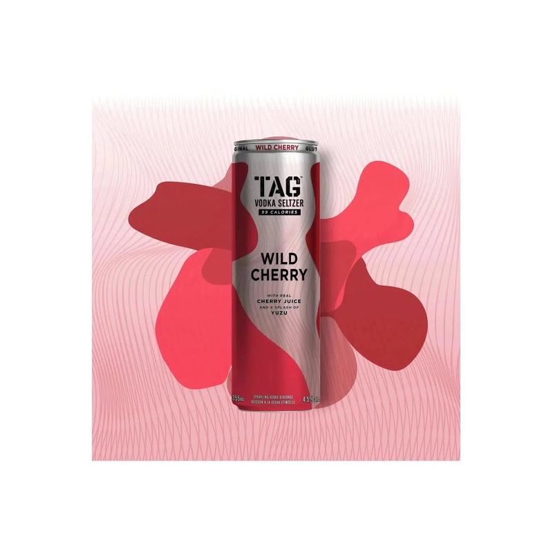 TAG Vodka Seltzer – Wild Cherry with Yuzu, Maverick Distillery