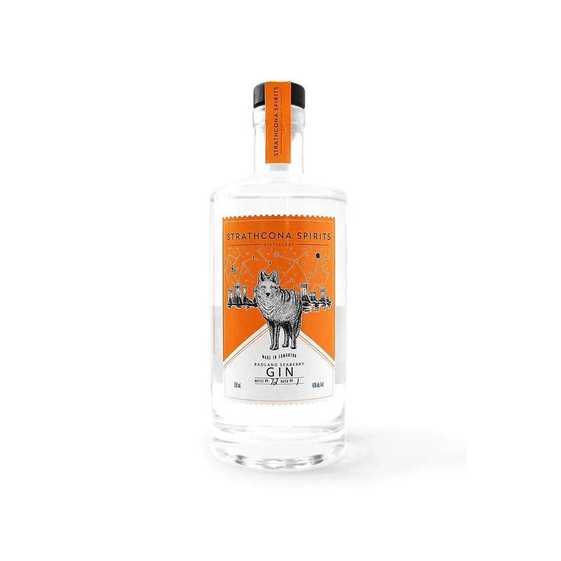 Badland Seaberry Gin, Strathcona Spirits Distillery