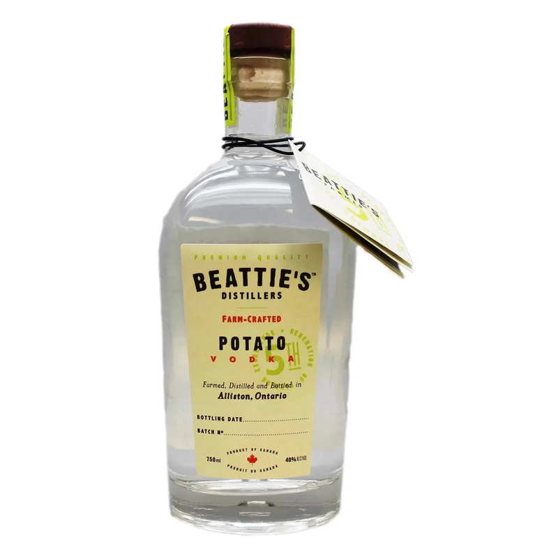 Farm Crafted Potato Vodka, Beatties Distillers