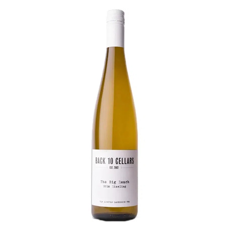 The Big Reach Riesling 2023, Back 10 Cellars