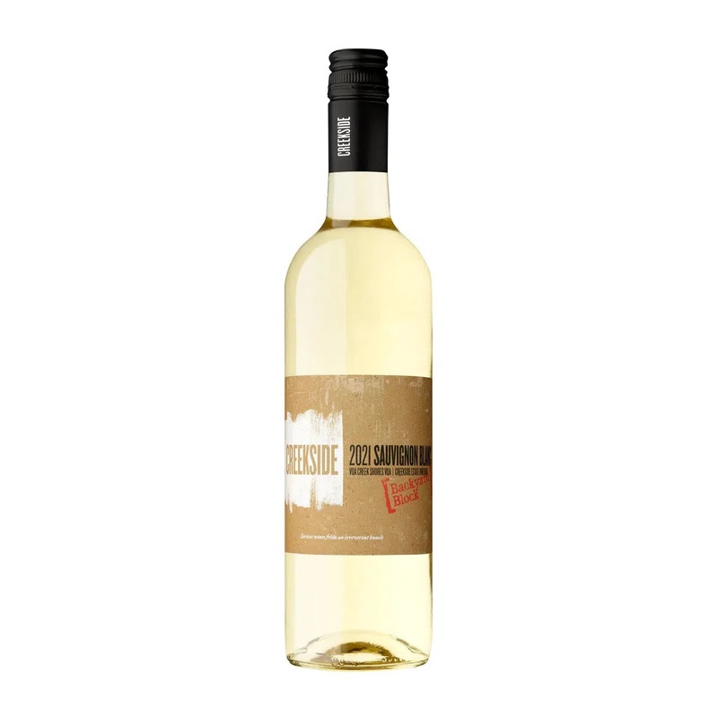 Backyard Block Sauvignon Blanc 2021, Creekside Estate Winery