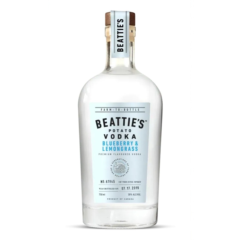 Blueberry & Lemongrass Vodka, Beatties Distillers