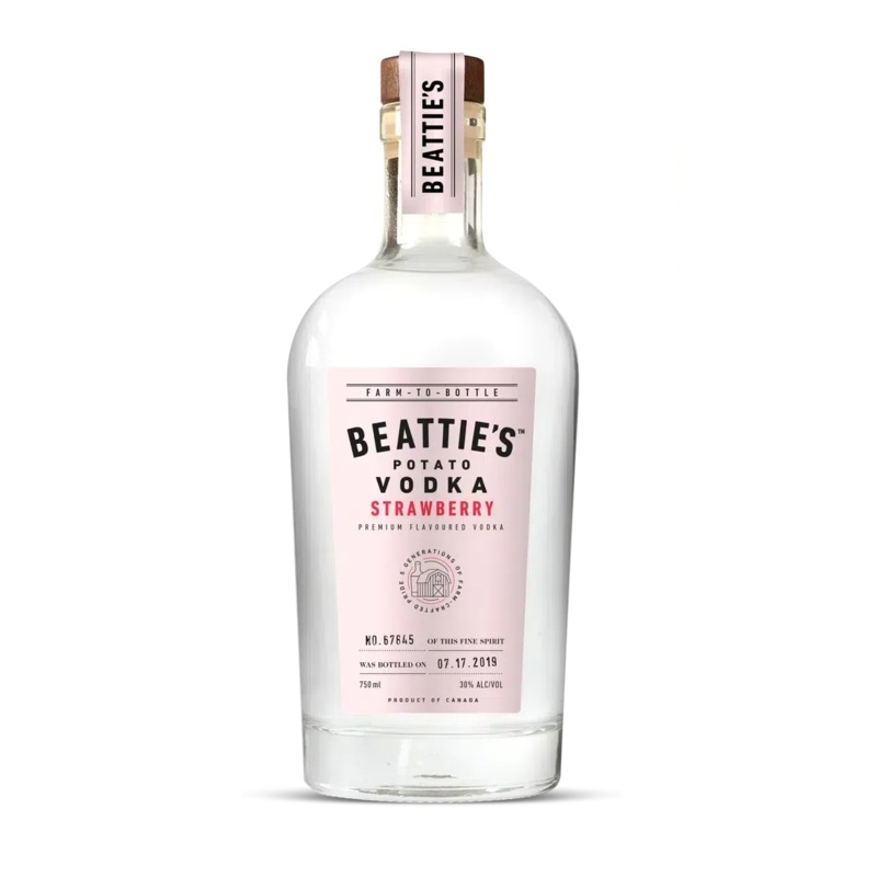 Strawberry Vodka, Beatties Distillers