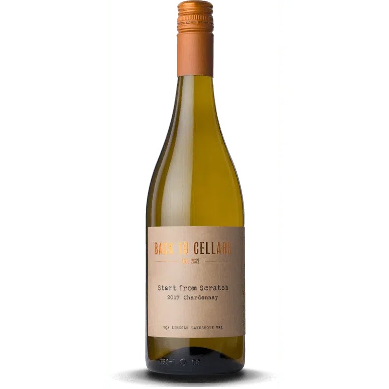 Start From Scratch Chardonnay 2022, Back 10 Cellars